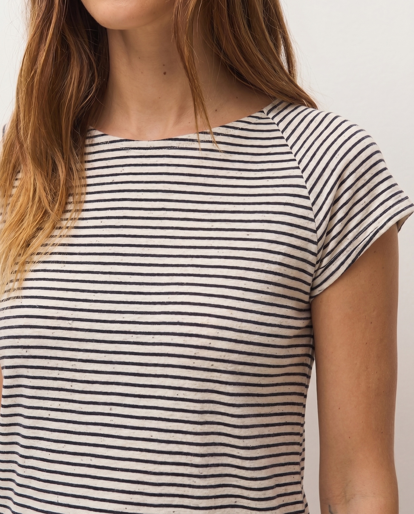 T-shirt évasé à manches raglan