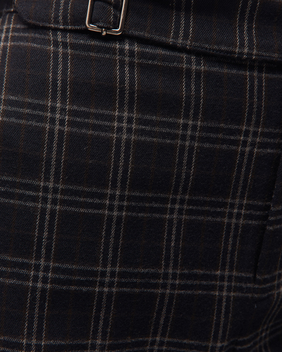 Pantalón ancho cuadros
