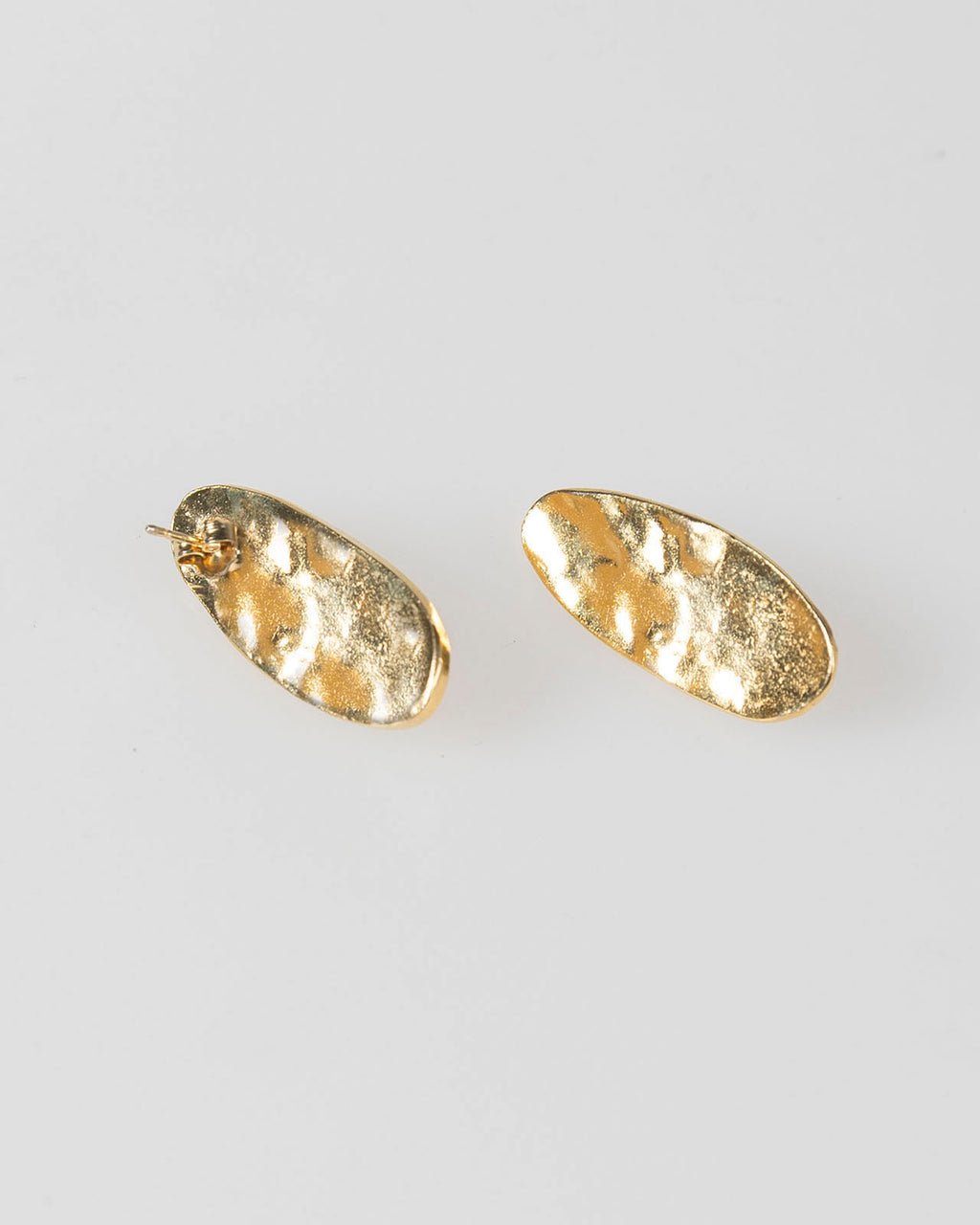 Pendientes grandes color oro