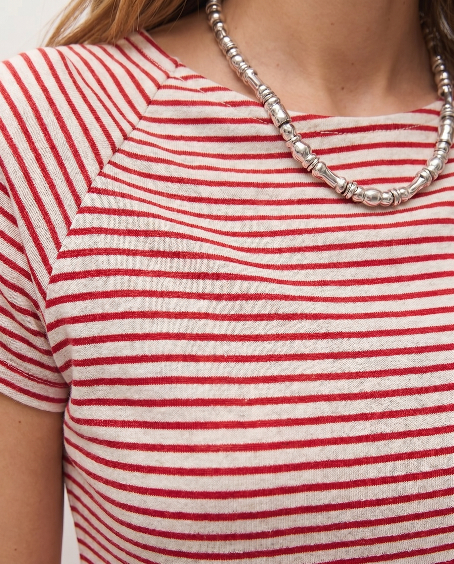 T-shirt à manches raglan effet évasé