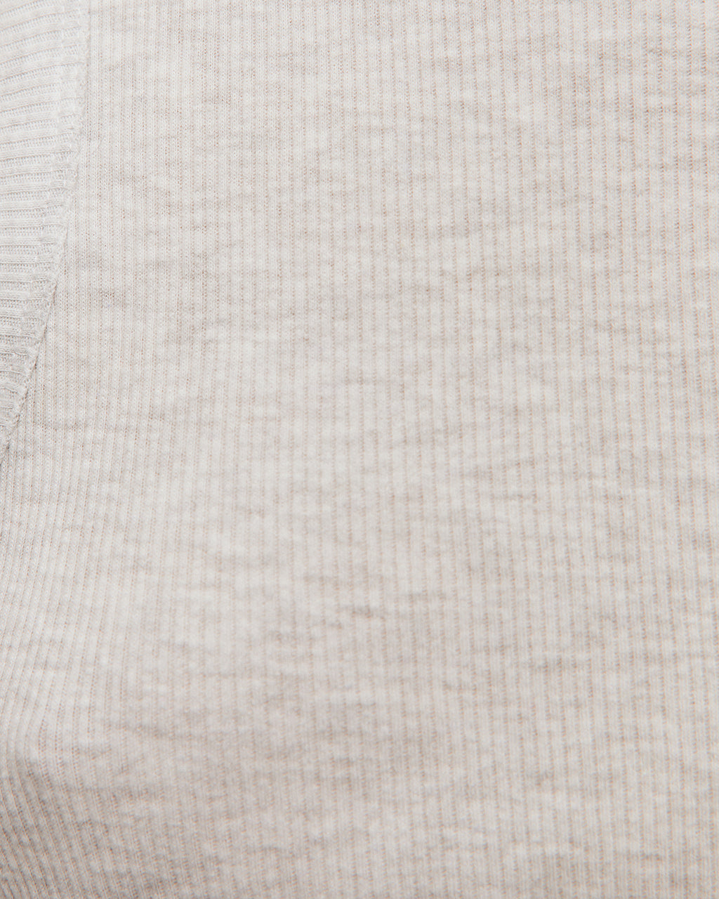 Camiseta básica de canalé