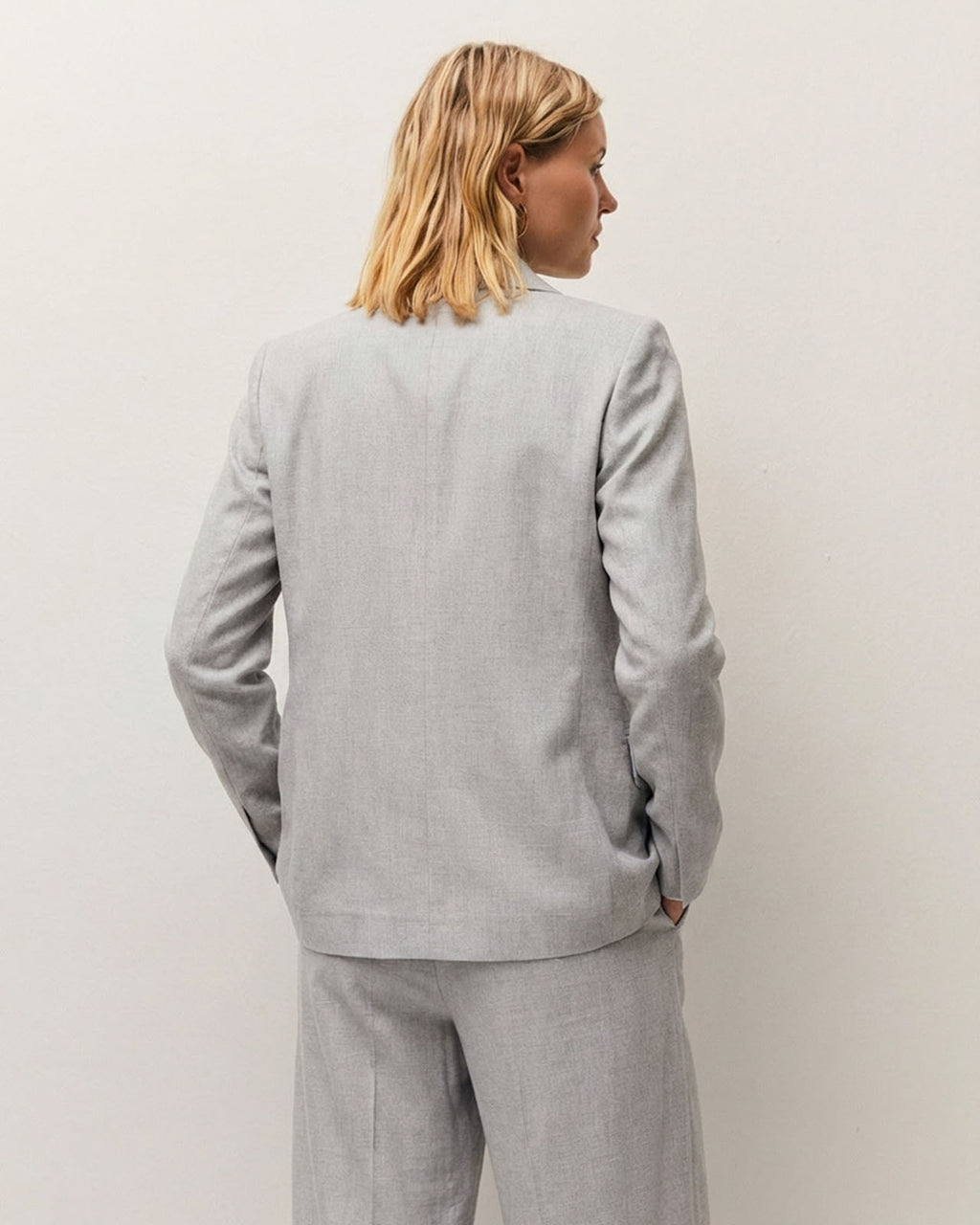 Americana traje fluida