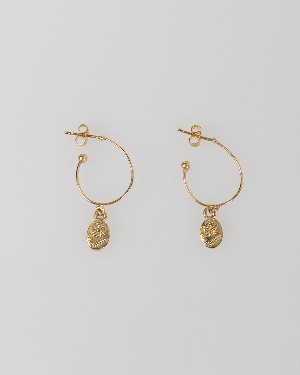 Boucles d'oreilles en or