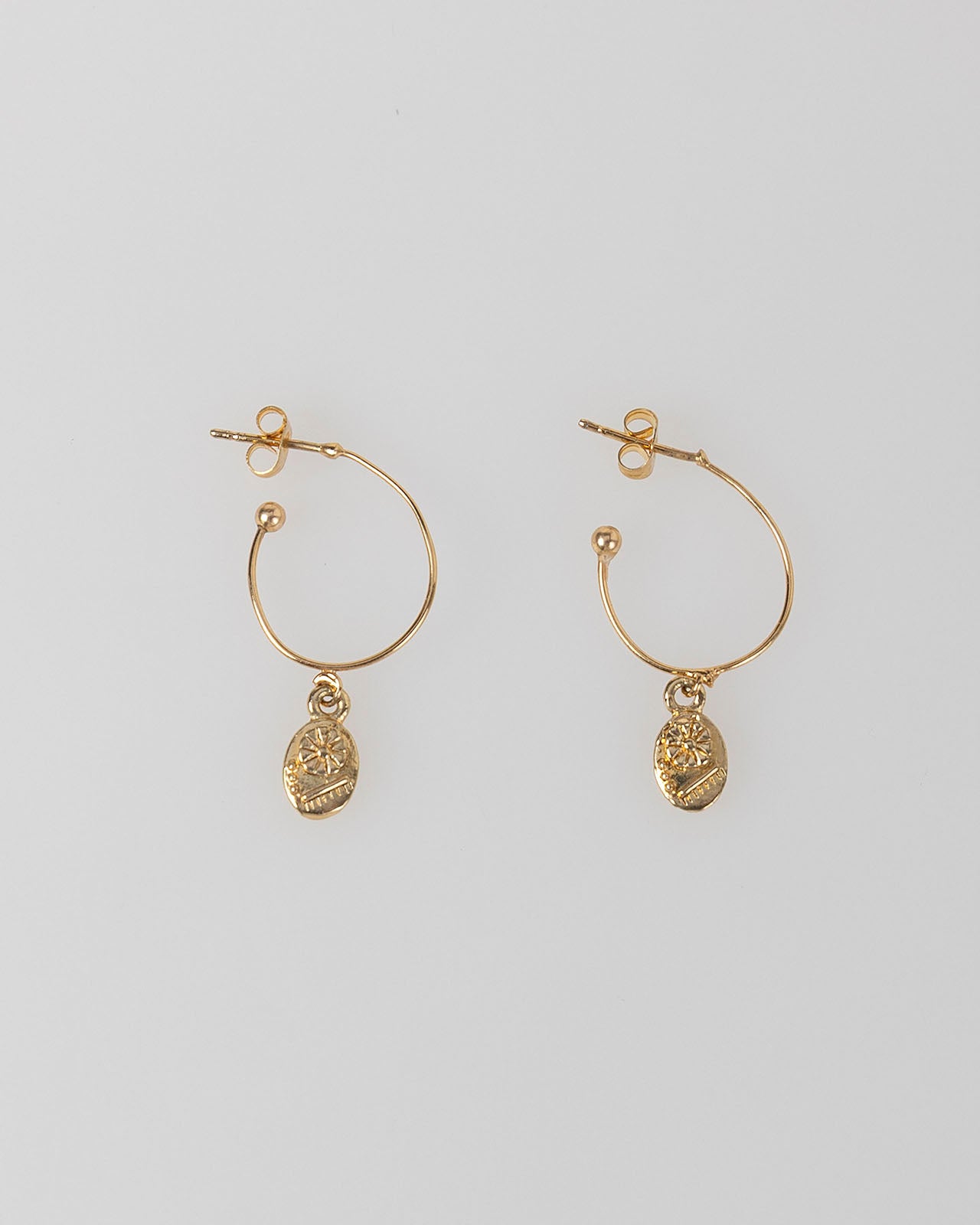 Boucles d'oreilles en or
