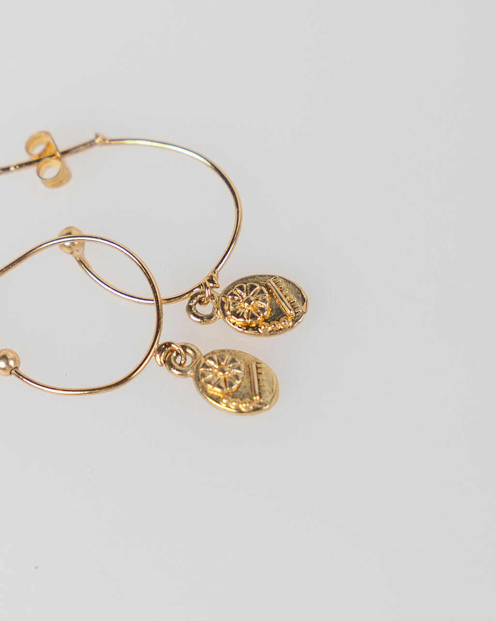 Boucles d'oreilles en or