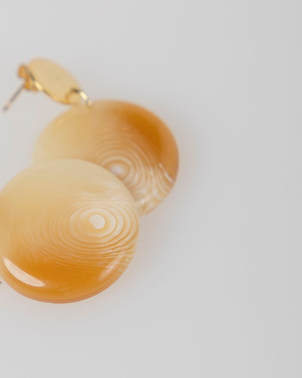Two-tone earrings