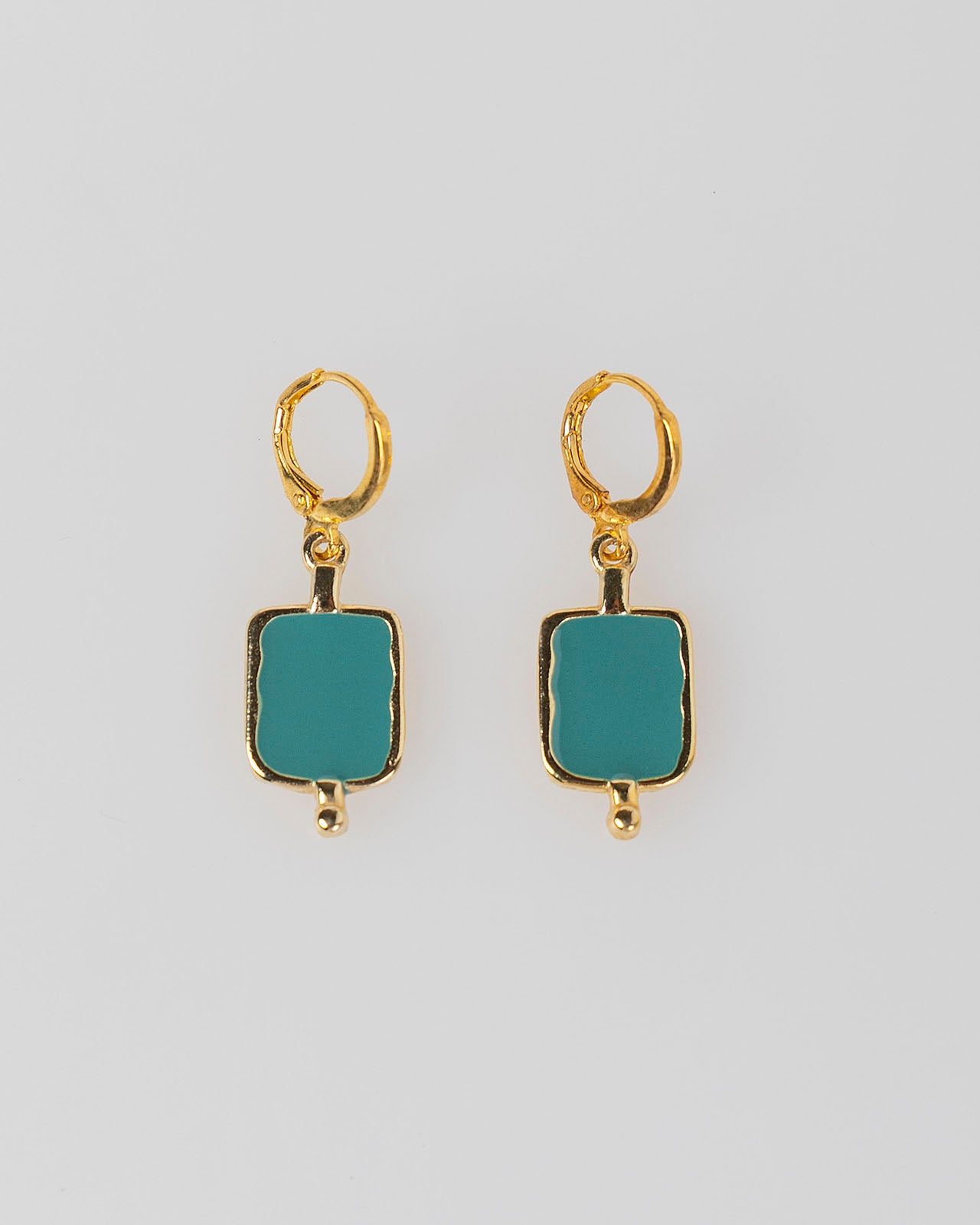 Stone earrings