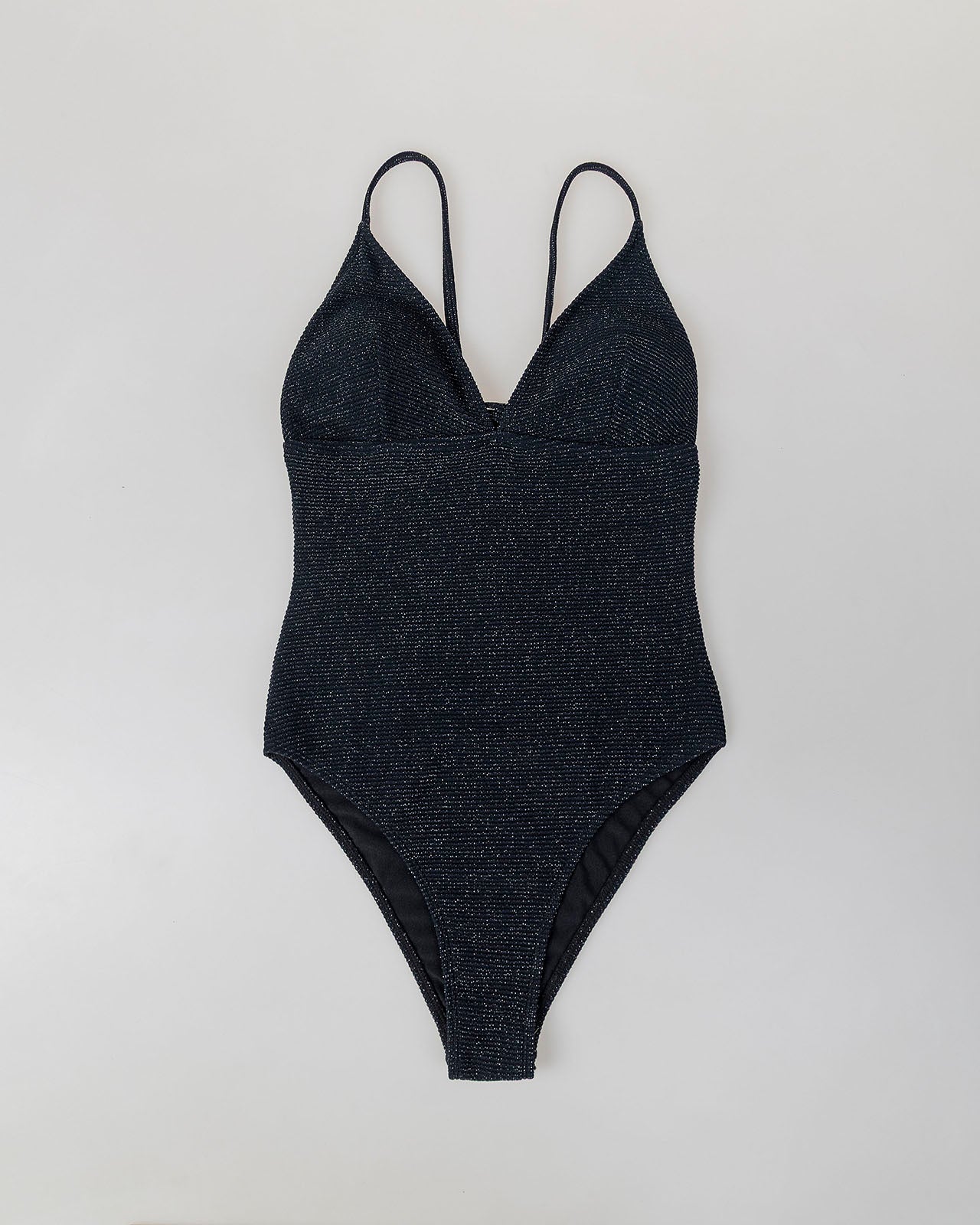 Swimsuit with lurex