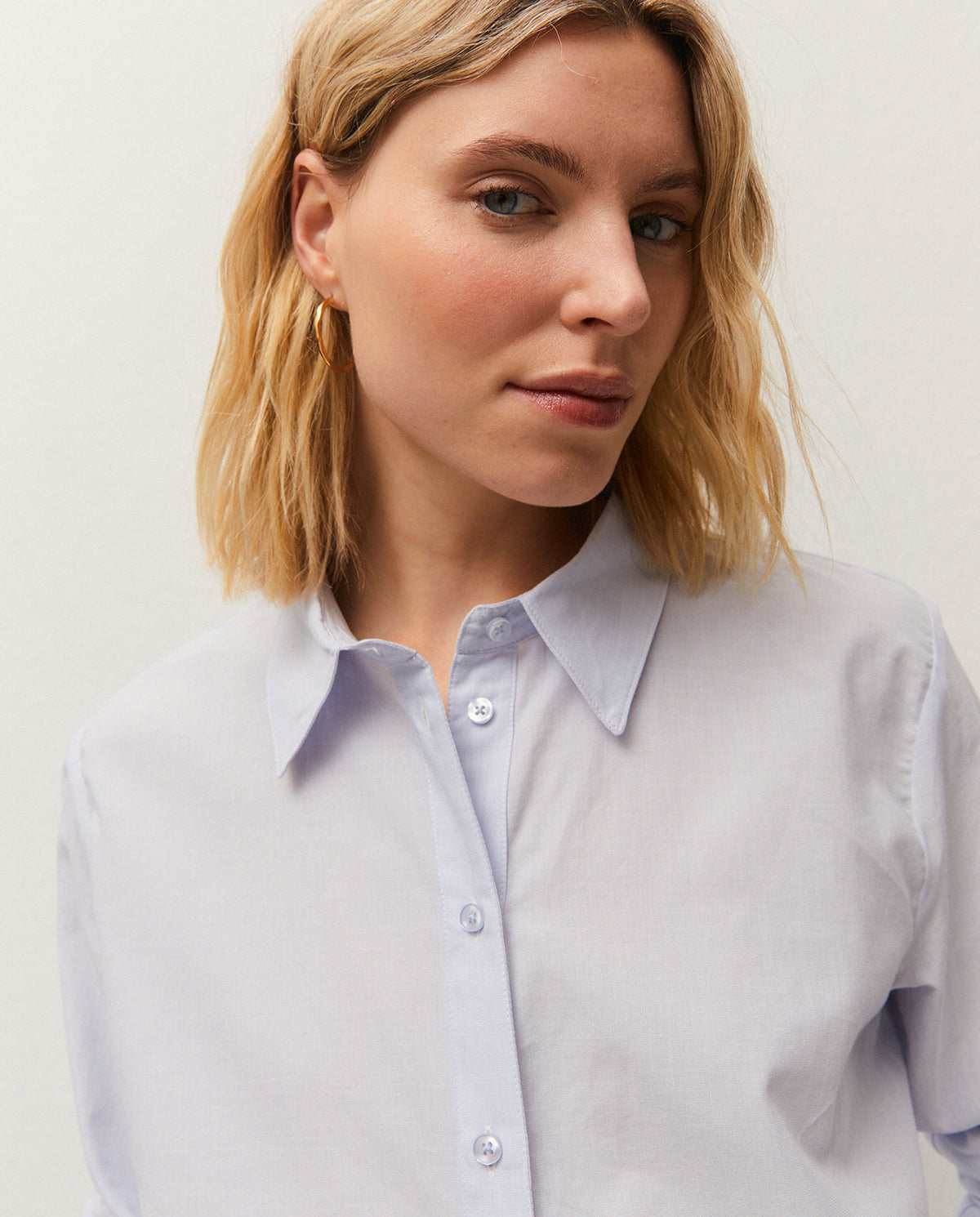 Camisa chambray