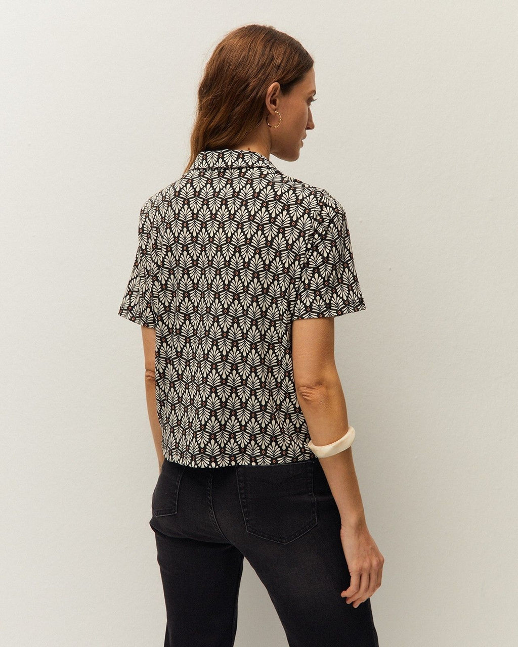 Chemise imprimé géométrique