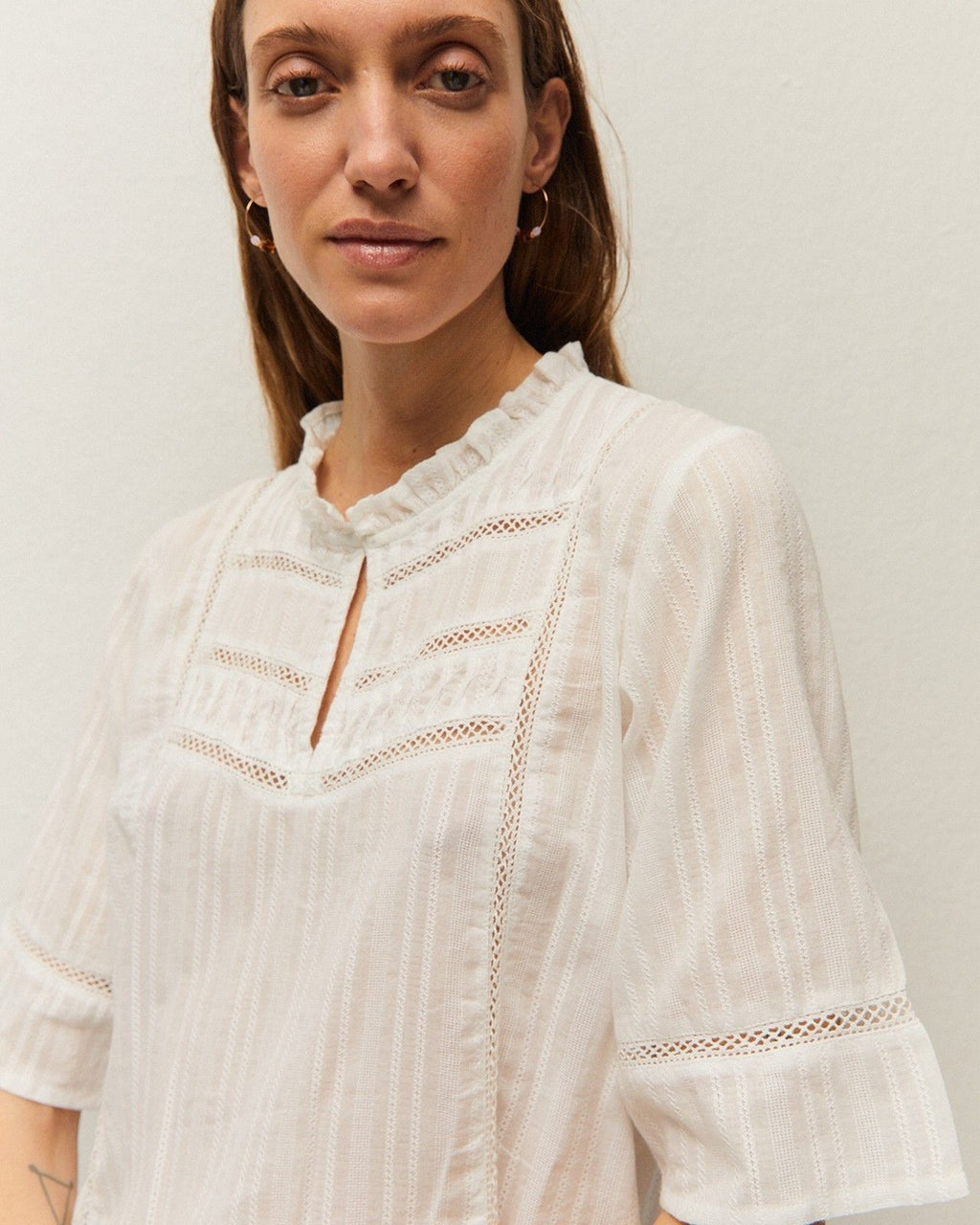 Camisa puntilla