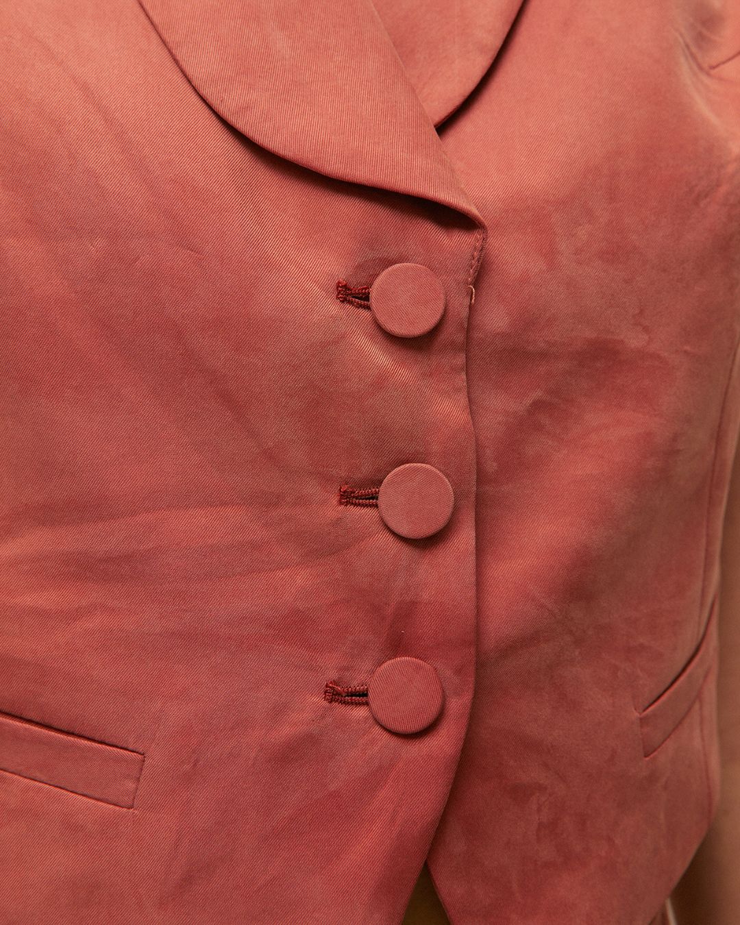 Tencel party vest