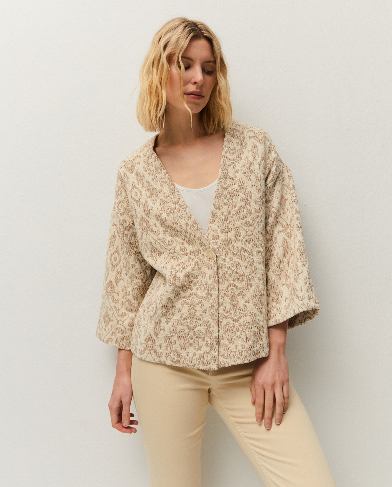 veste Jacquard