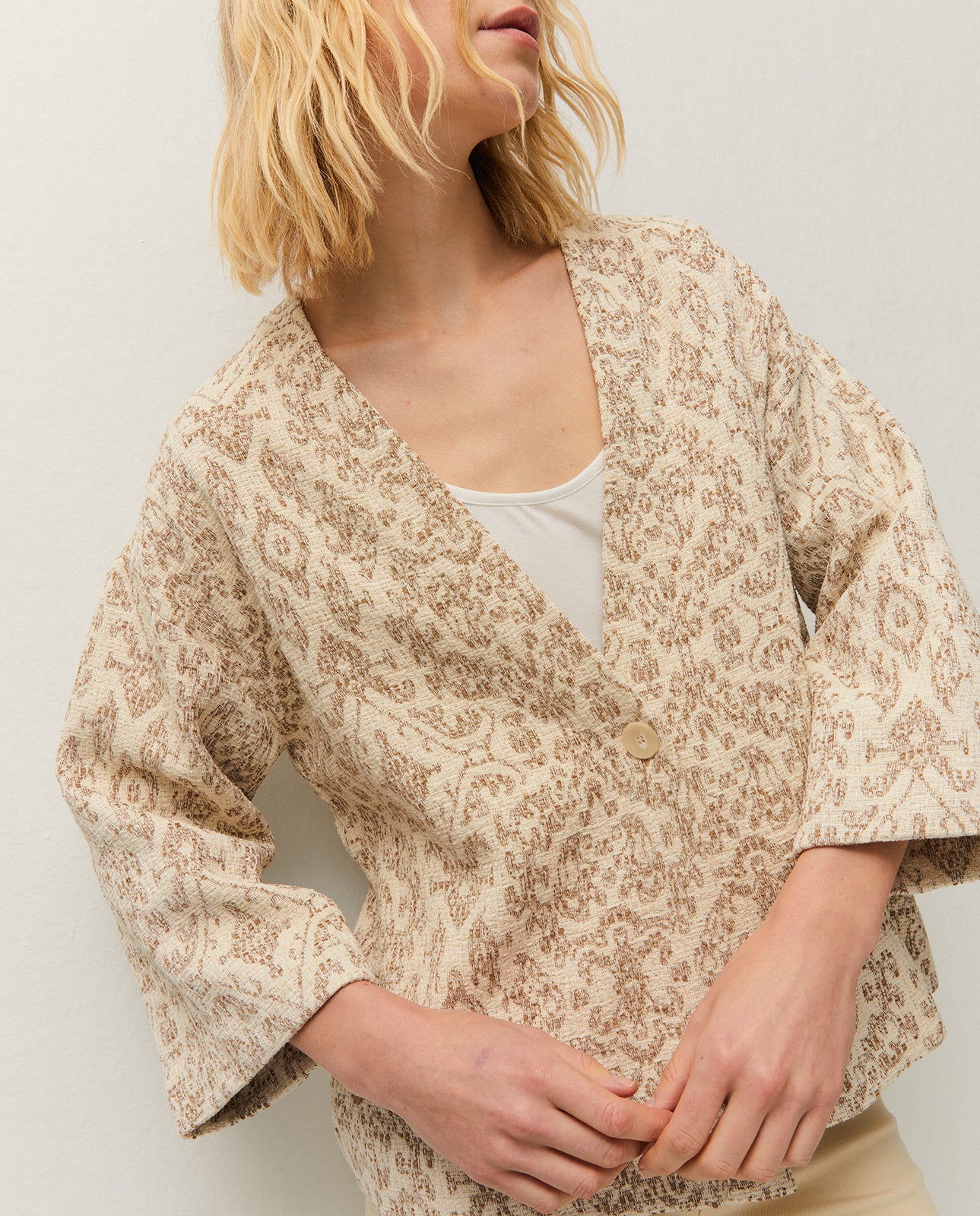 veste Jacquard