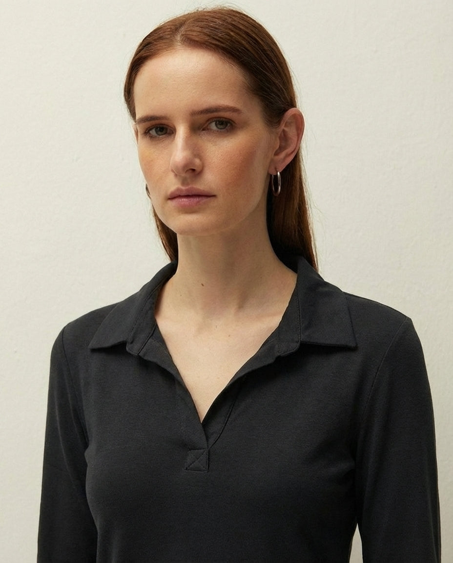 T-shirt à col polo