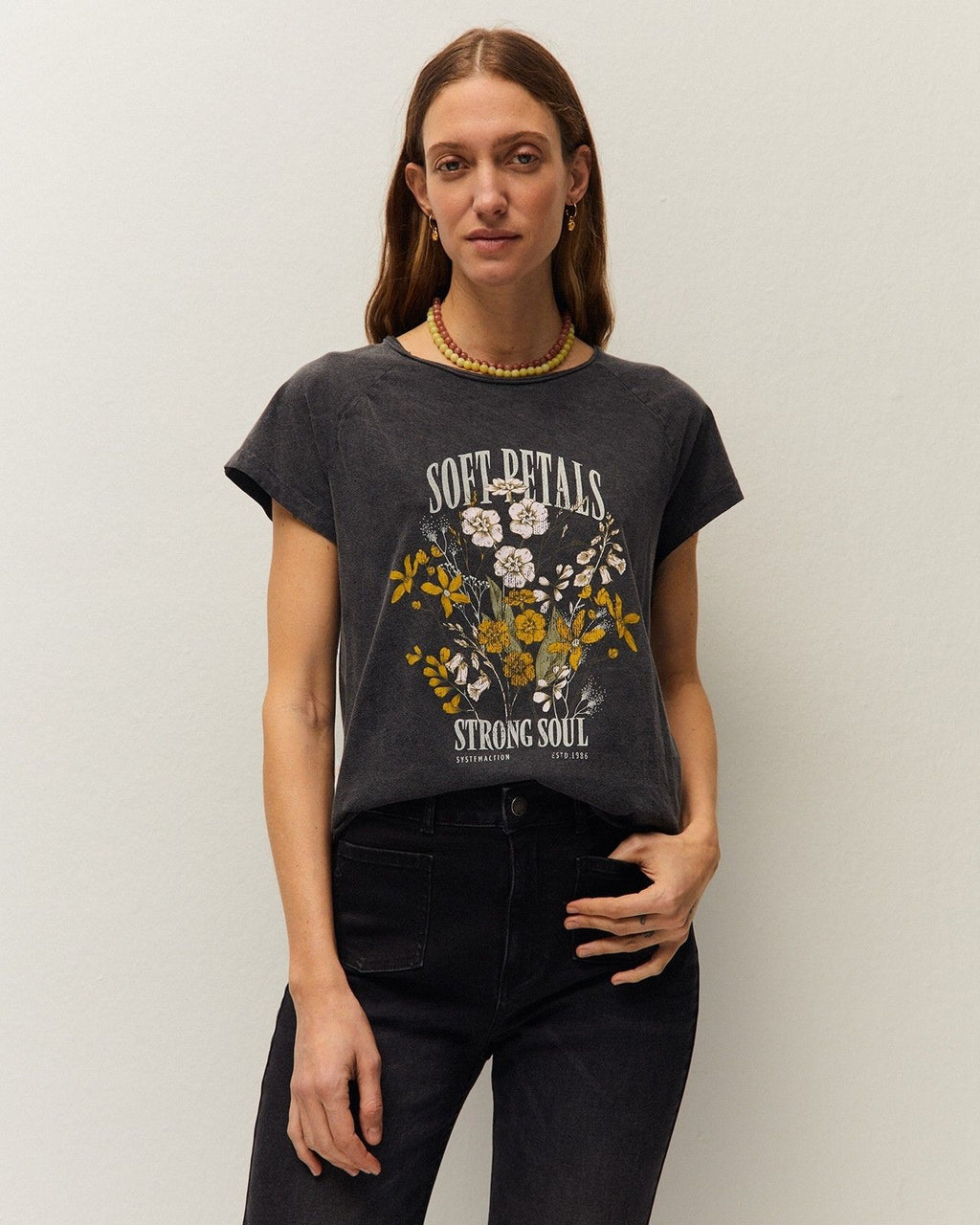 T-shirt imprimé floral