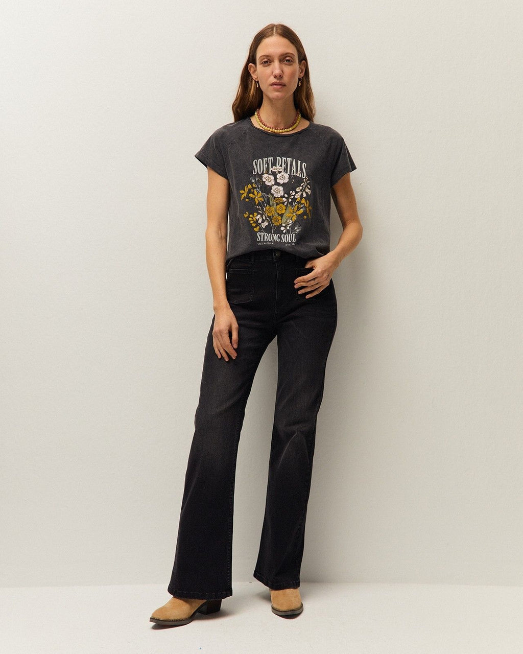 T-shirt imprimé floral