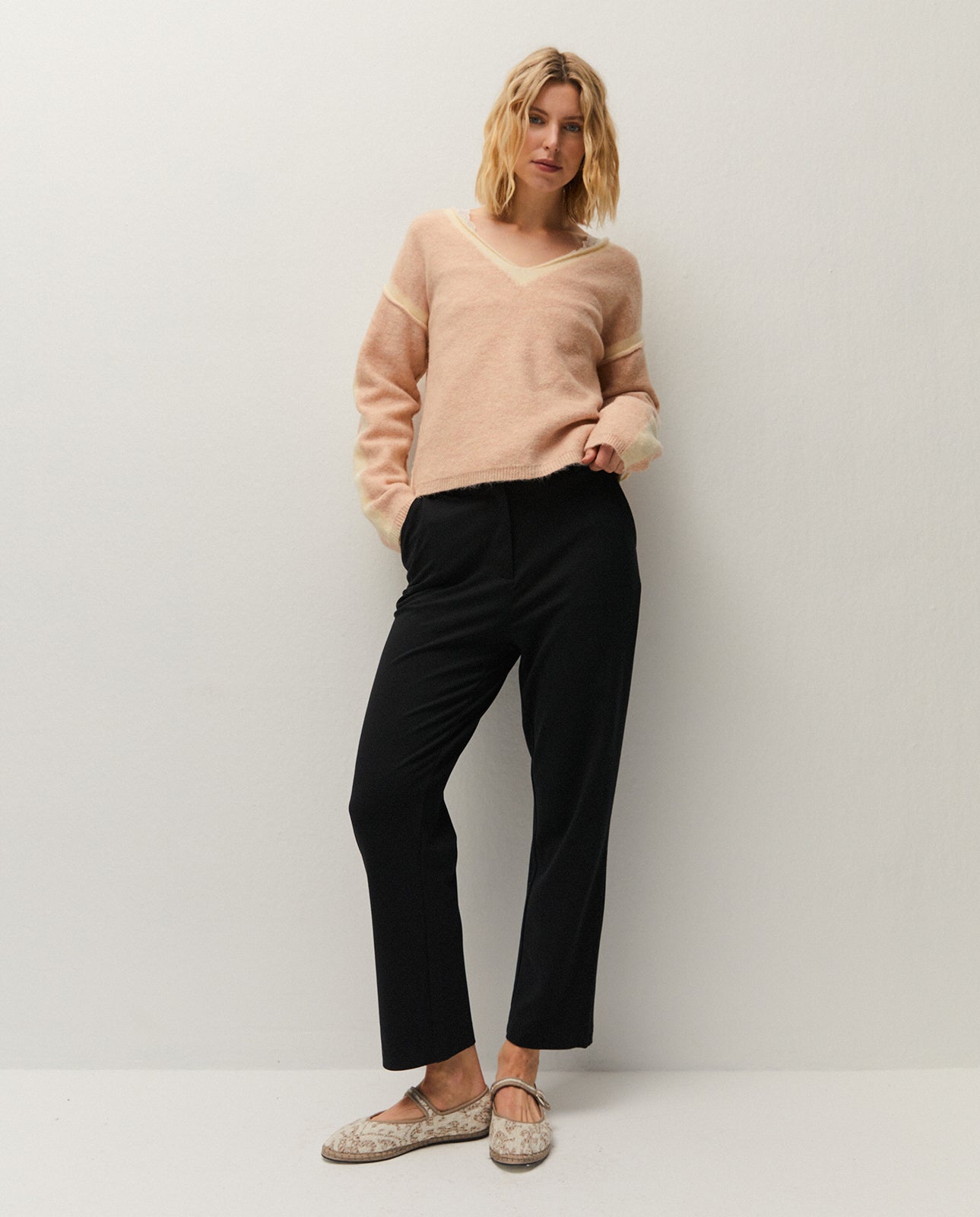 Contrast jersey