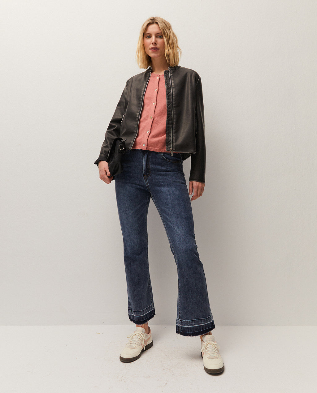 veste à col mandarin