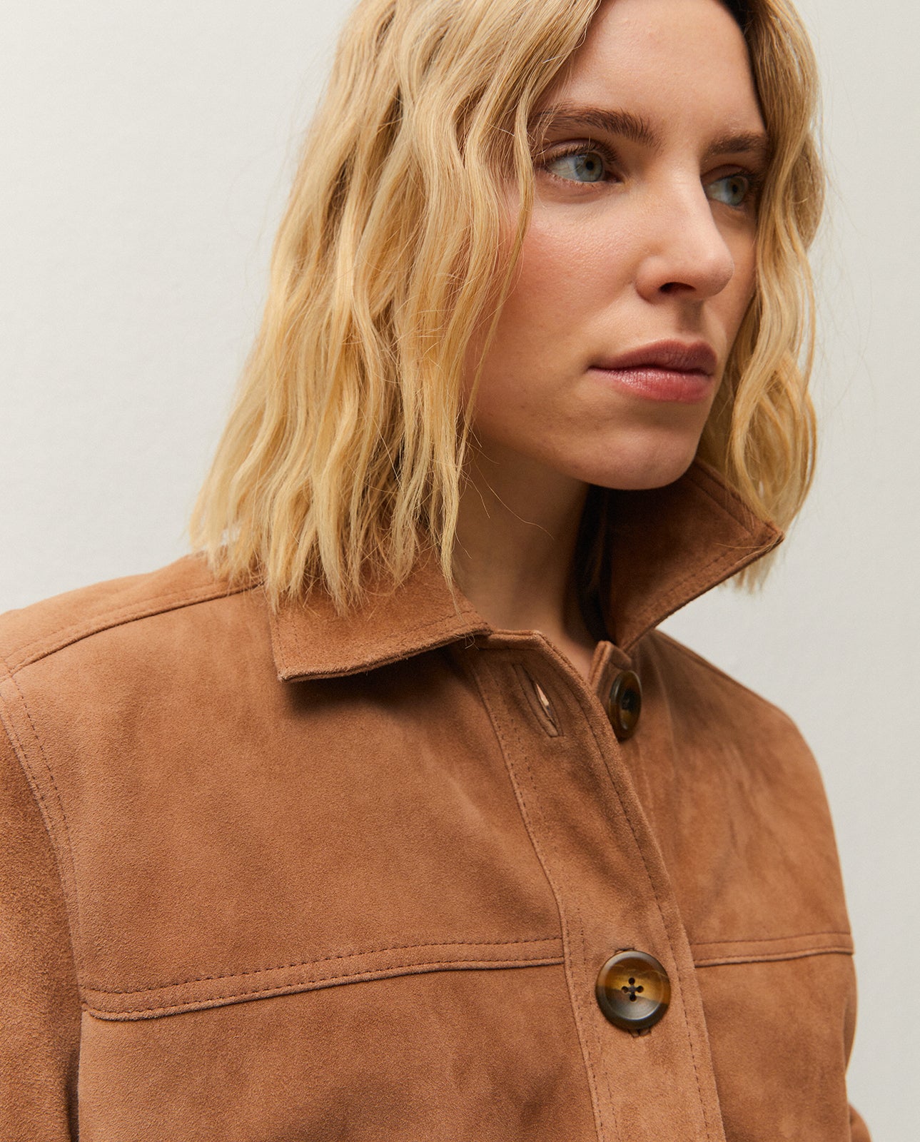 veste boutonnée