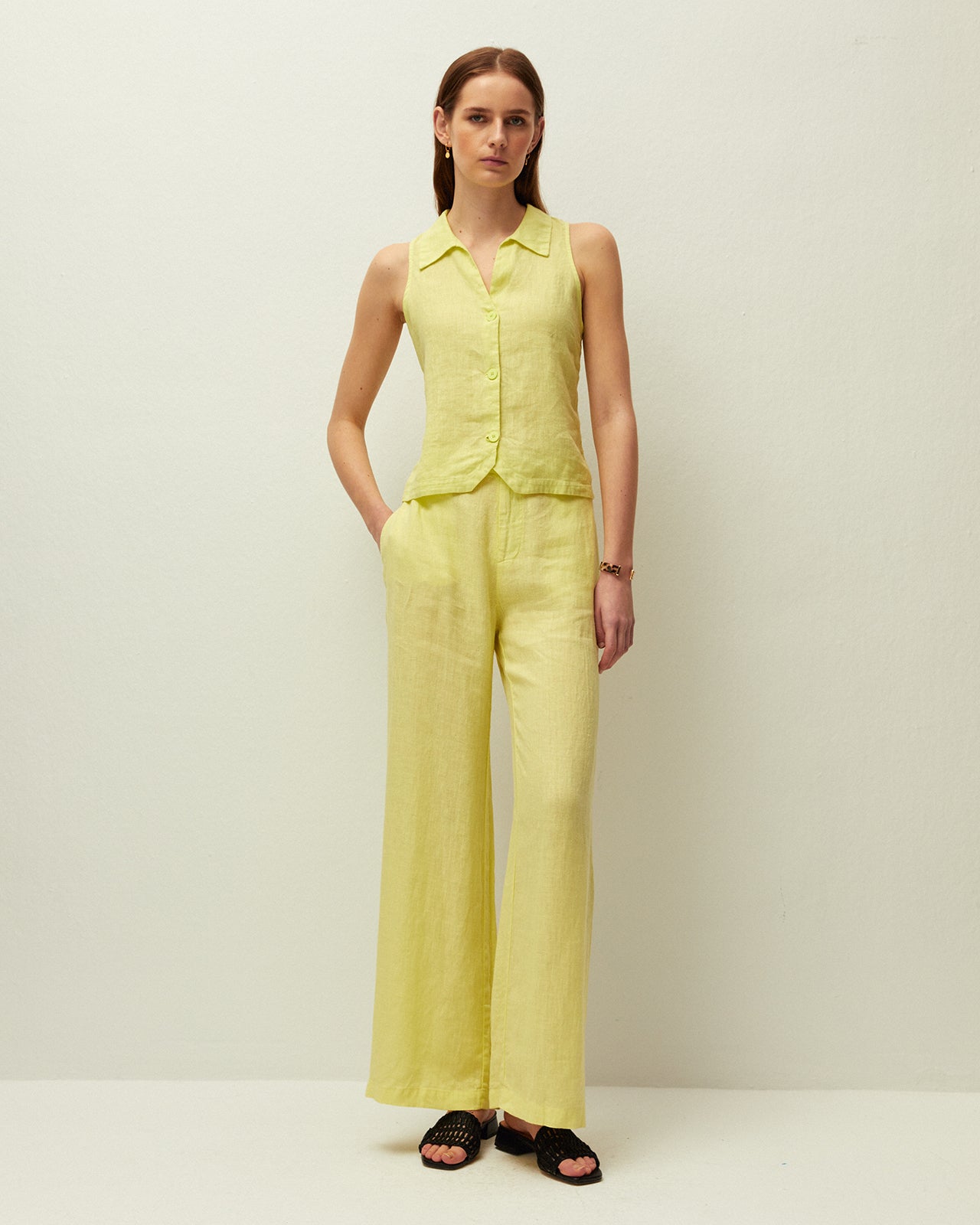 Linen trousers