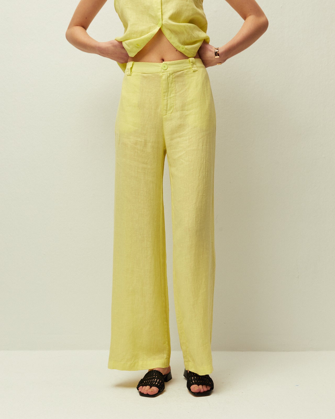 Linen trousers