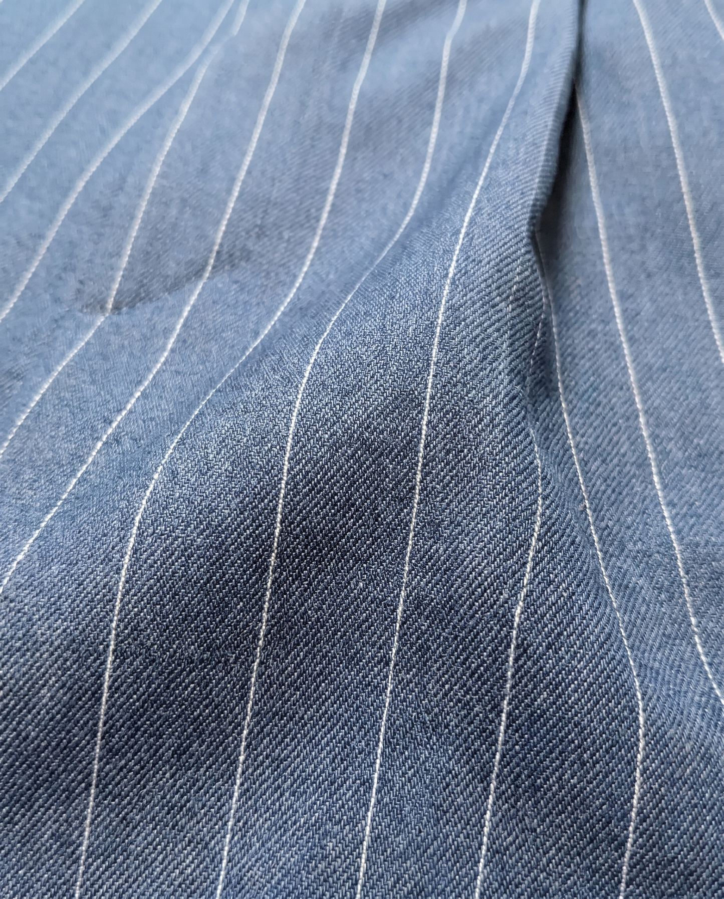 Pinstripe flowy trousers