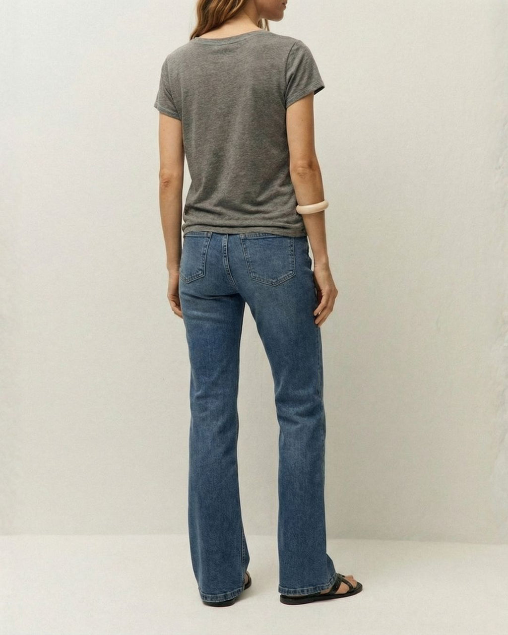 Pantalón denim bolsillos