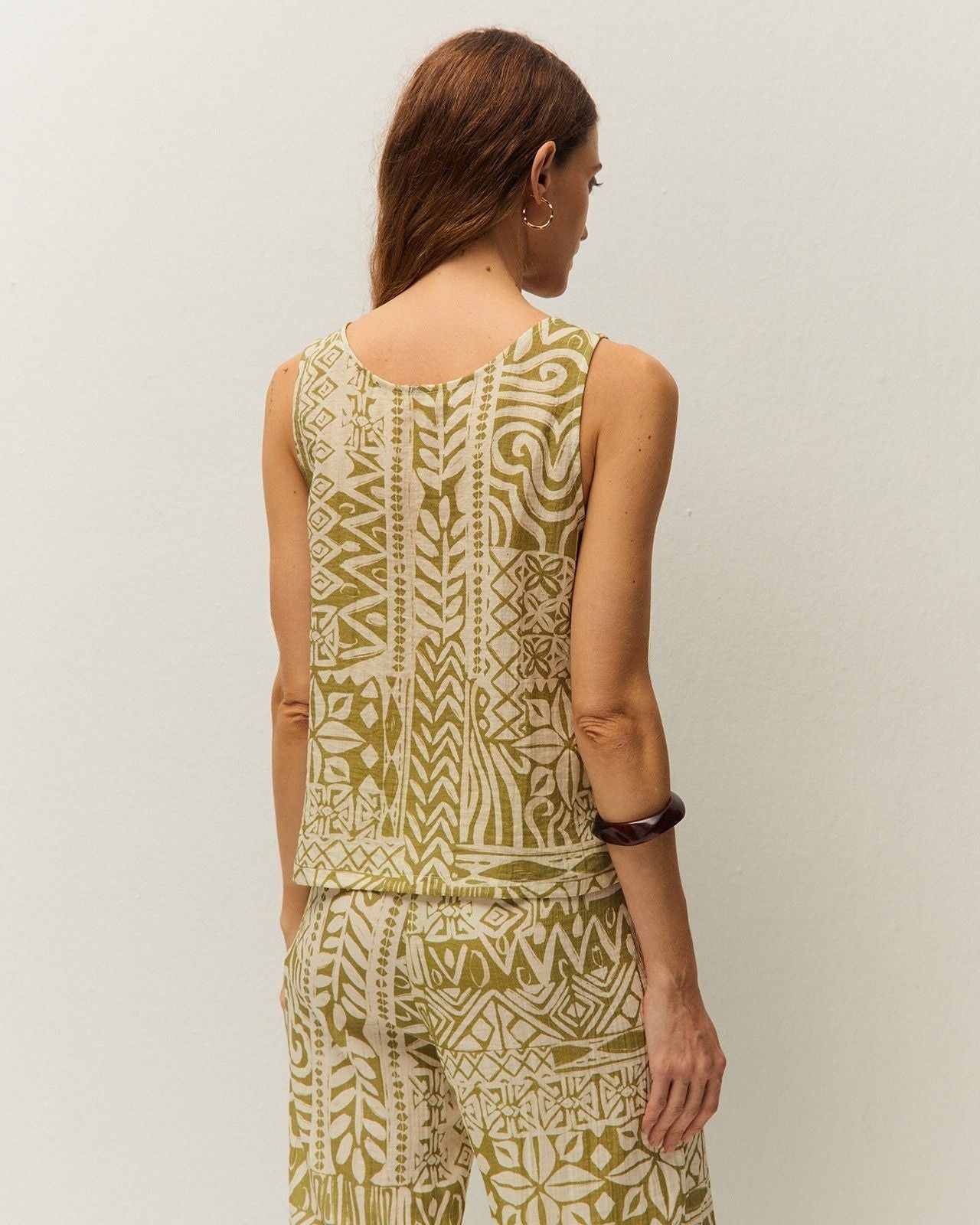 Ethnic print top