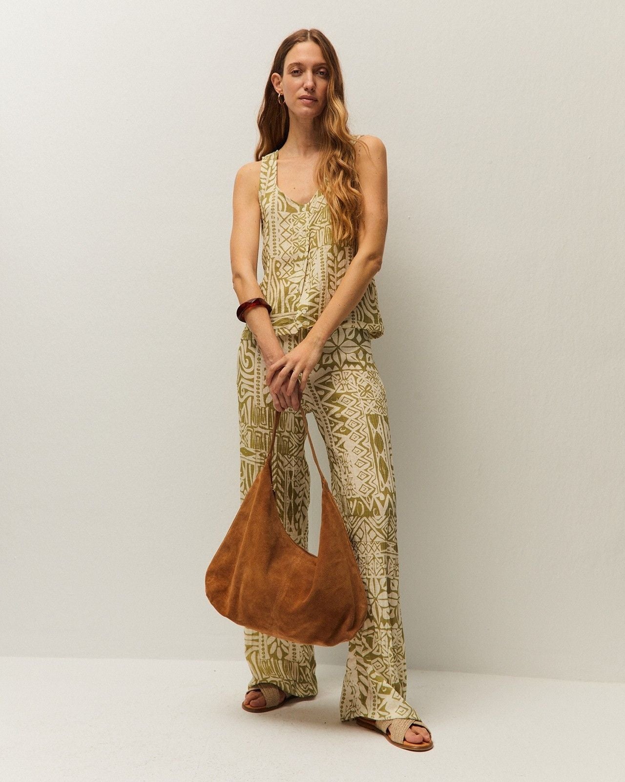 Ethnic print top