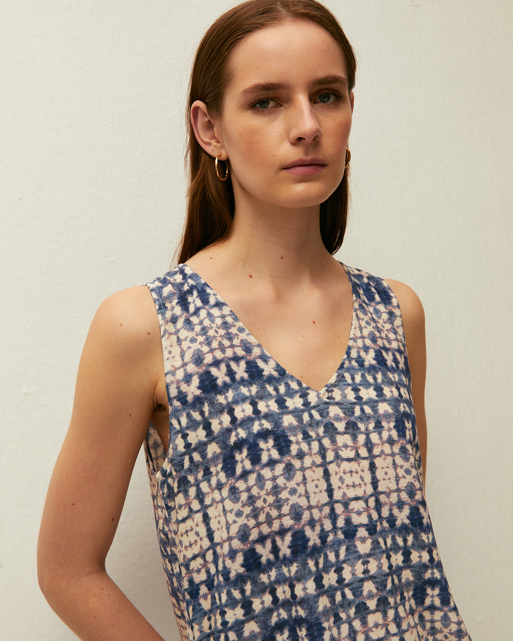 Top estampado tie dye