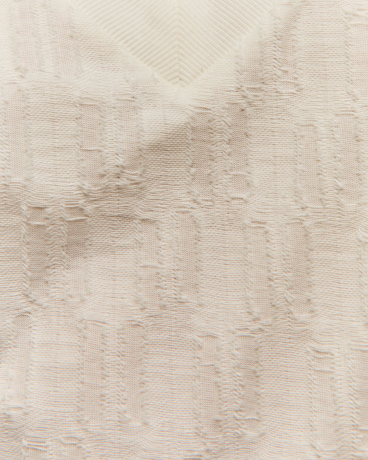 Top with fancy fabric