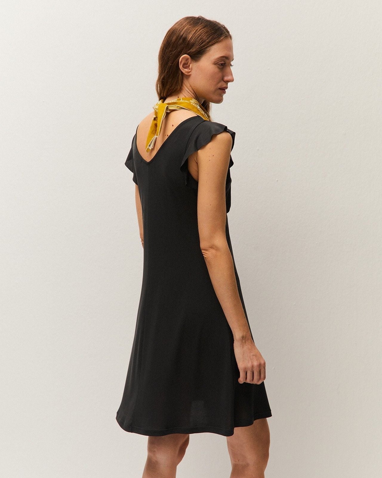 Ruffle mini dress