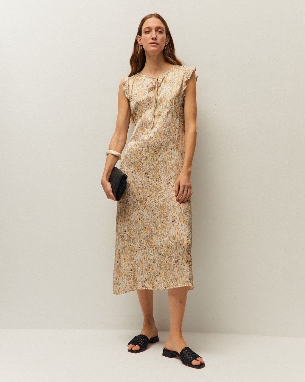 Floral print dress