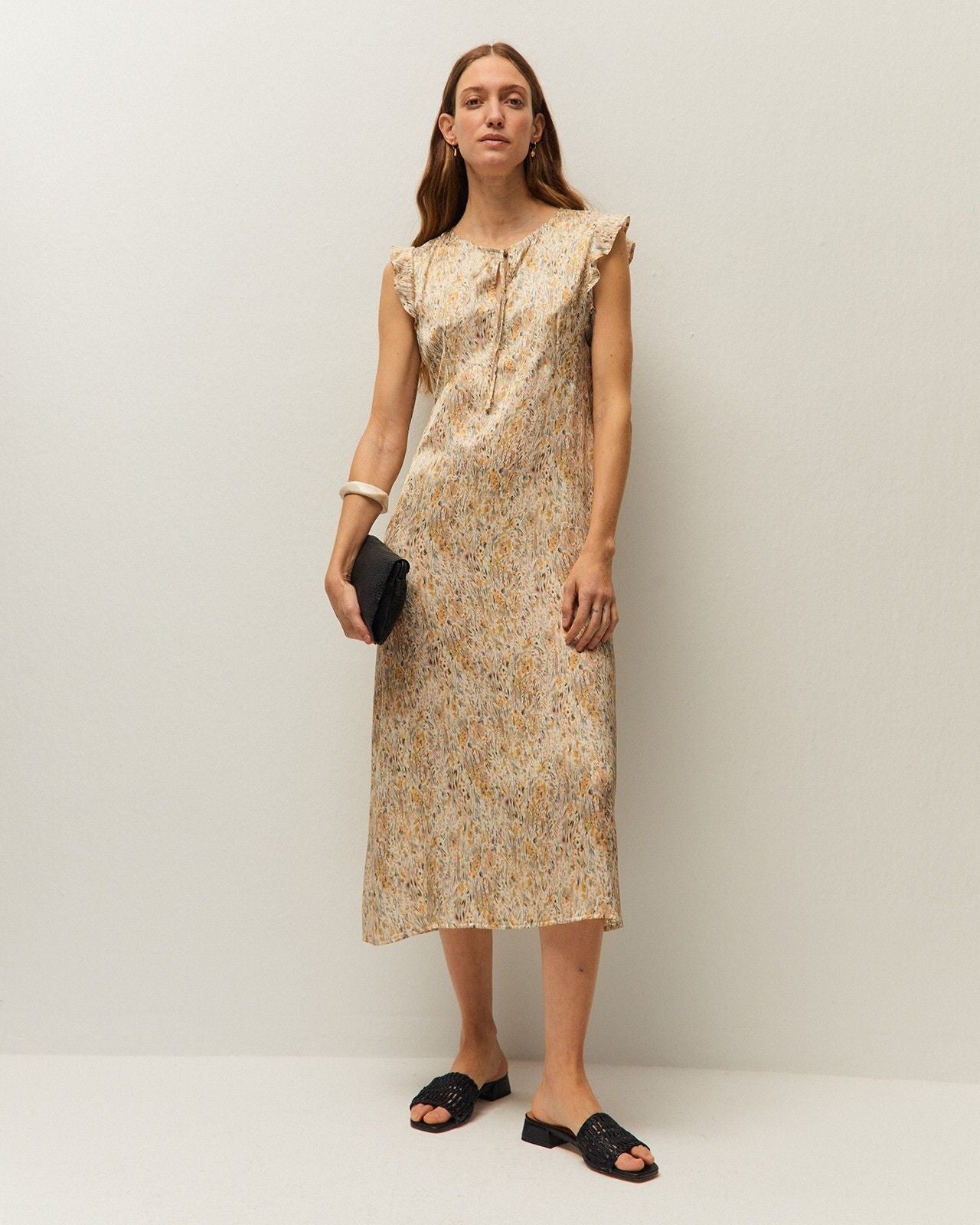Floral print dress