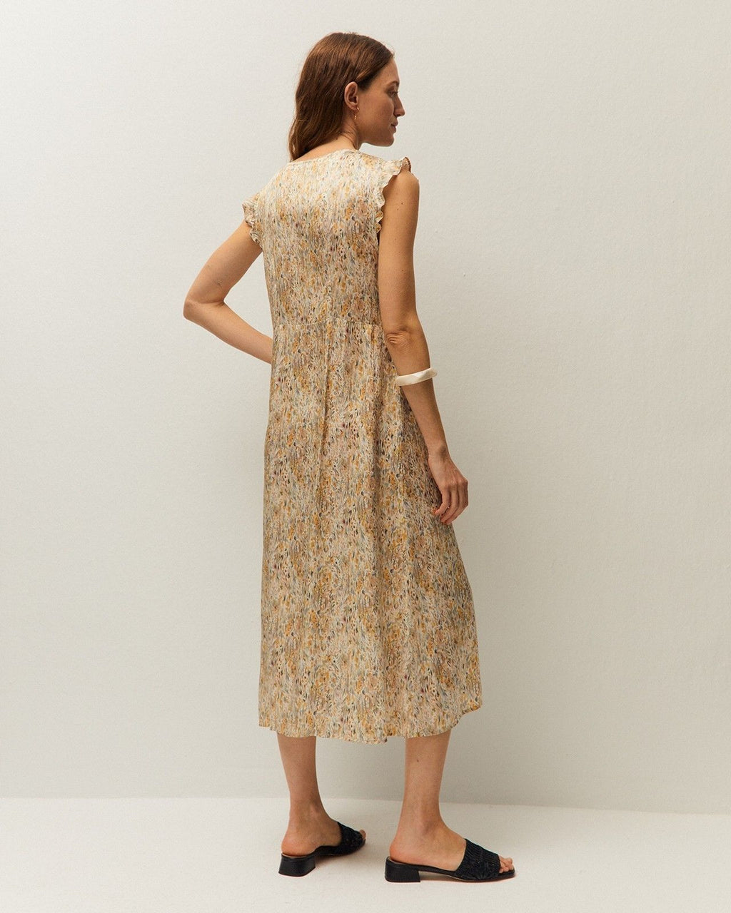 Floral print dress