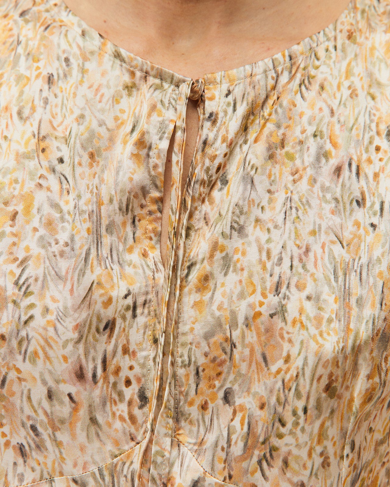 Floral print dress