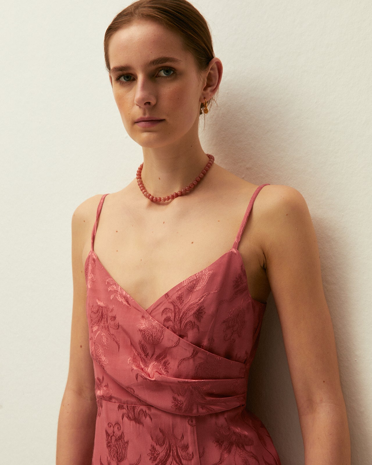 Jacquard maxi dress