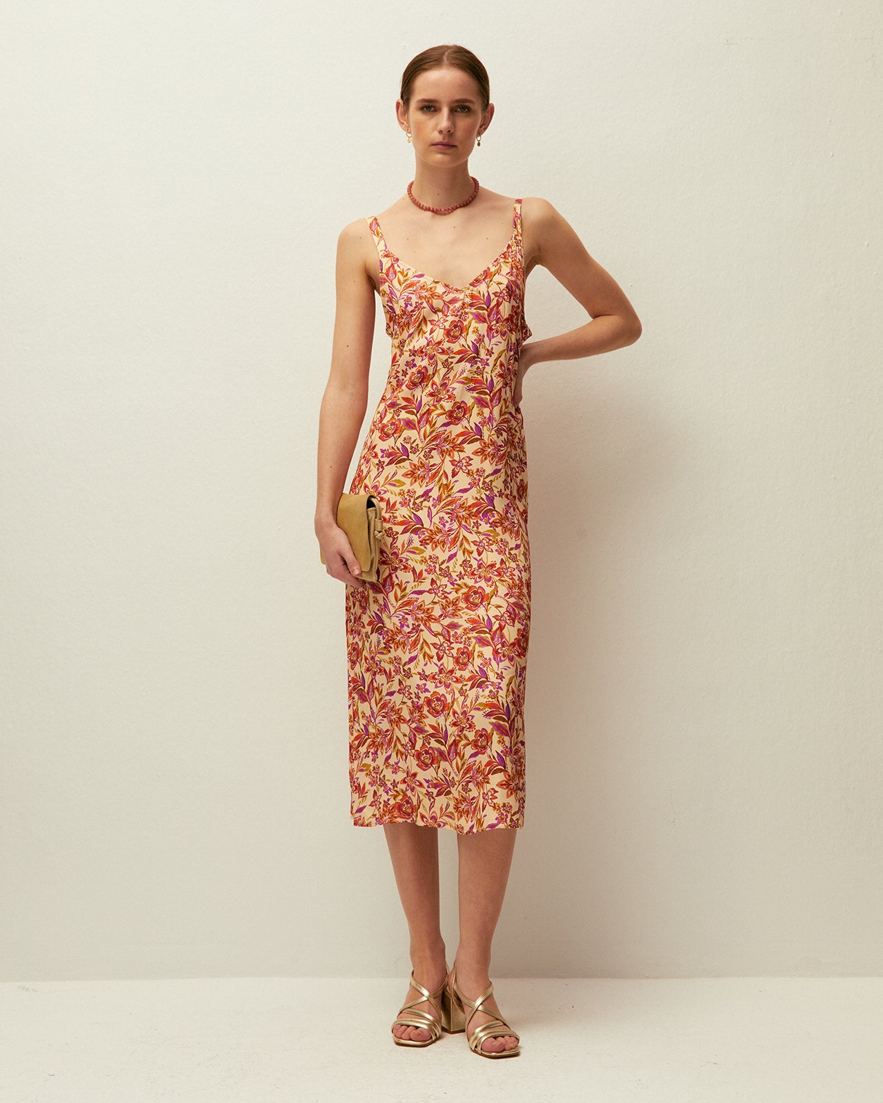 robe longue imprimée